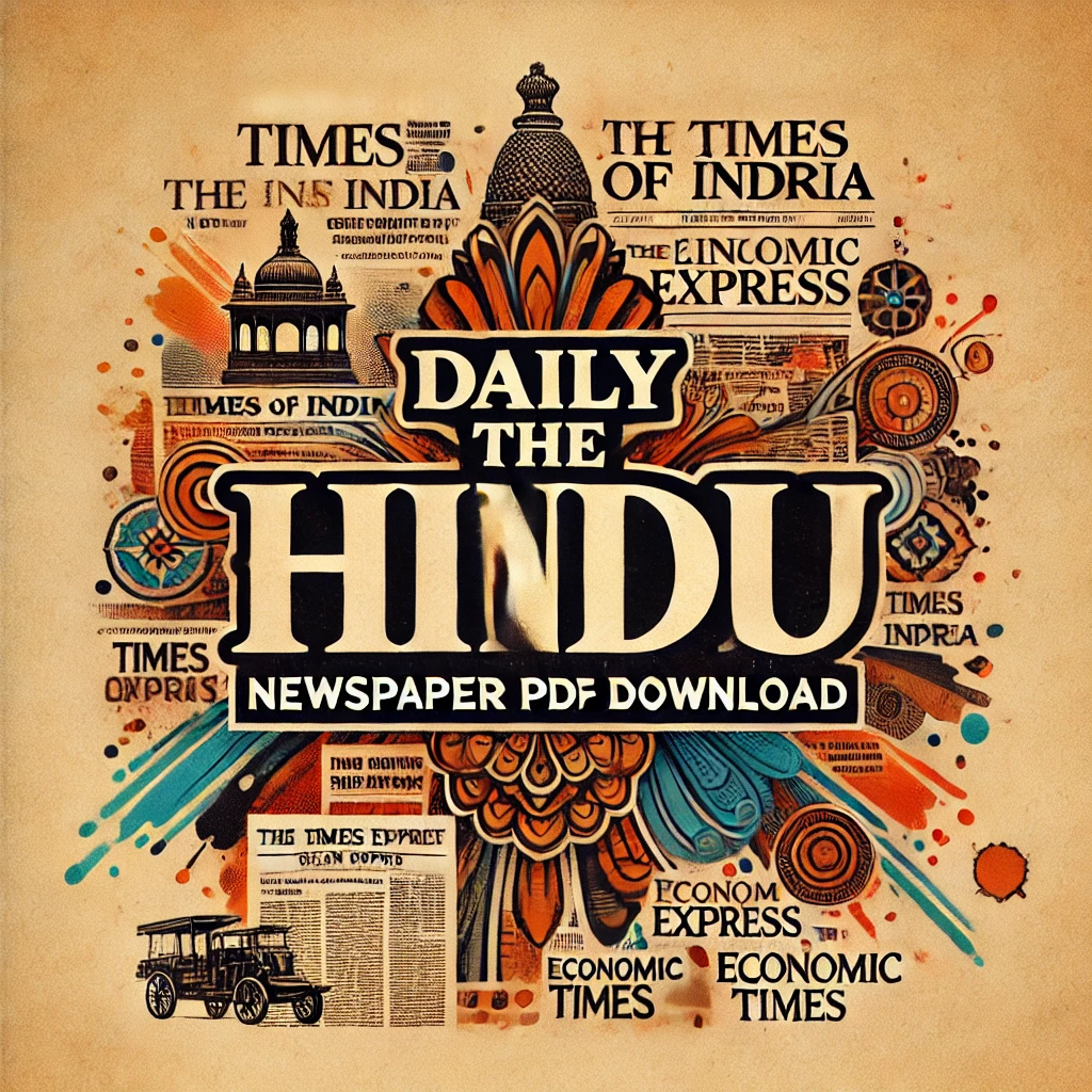 THE HINDU NEWSPAPER PDF DOWNLOAD